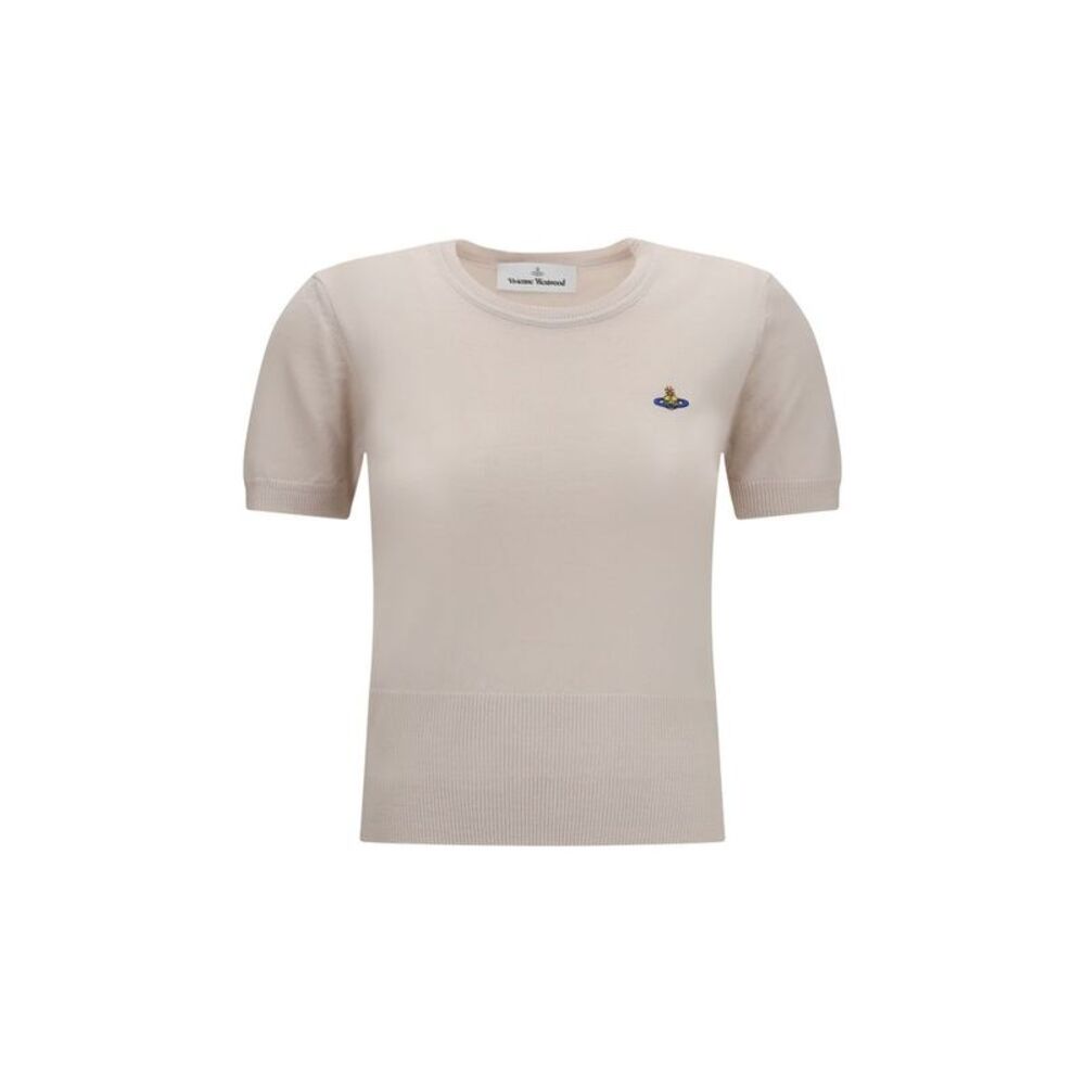 Vivienne Westwood Beige Wool Oves Aries Women's T-Shirt